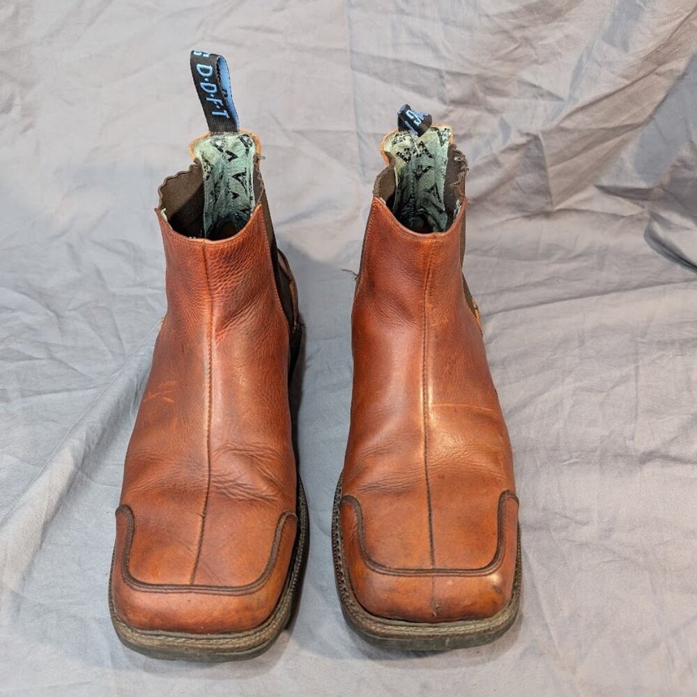 John Fluevog Brown Leather Boots